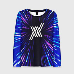 Лонгслив женский Darling in the FranXX neon energy, цвет: 3D-принт