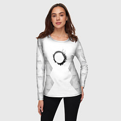 Лонгслив женский The Callisto Protocol white poly, цвет: 3D-принт — фото 2