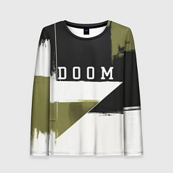 Лонгслив женский Doom The Dark Ages, цвет: 3D-принт