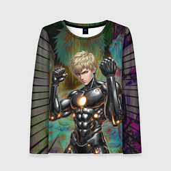 Лонгслив женский Генос новая броня, цвет: 3D-принт