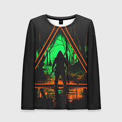 Женский лонгслив Выживание в лесу