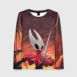 Лонгслив женский Полый рыцарь Hollow knight silksong, цвет: 3D-принт