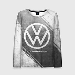 Лонгслив женский Volkswagen - grey gradient, цвет: 3D-принт
