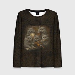 Лонгслив женский Когда Наташа музыкант, цвет: 3D-принт