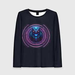 Лонгслив женский Магическая сова, цвет: 3D-принт