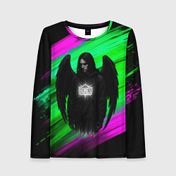 Лонгслив женский Bones падший ангел, цвет: 3D-принт