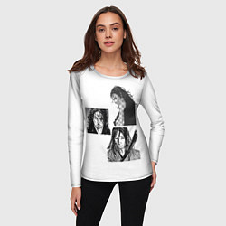 Лонгслив женский Миямото Мусаси, Vagabond, цвет: 3D-принт — фото 2