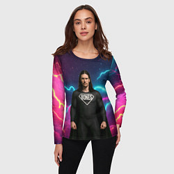 Лонгслив женский Bones в образе супергероя, цвет: 3D-принт — фото 2