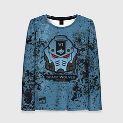 Лонгслив женский Примарис - Космические Волки, цвет: 3D-принт