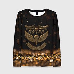 Лонгслив женский Крылья Родины ВДВ, цвет: 3D-принт