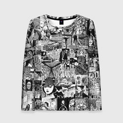 Женский лонгслив Horror World of Junji Ito