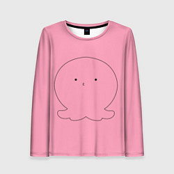 Лонгслив женский Такопи и его Первородный грех, цвет: 3D-принт