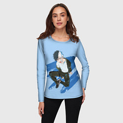 Лонгслив женский Харука Сакура - Ветролом, цвет: 3D-принт — фото 2