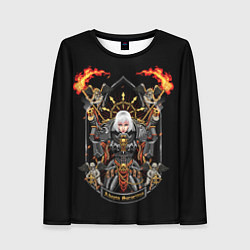 Лонгслив женский Adeptus Sororitas - Warhammer, цвет: 3D-принт