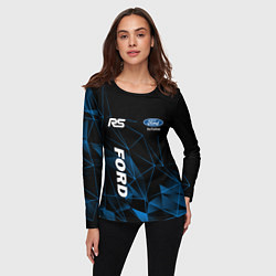 Лонгслив женский Ford RS, цвет: 3D-принт — фото 2