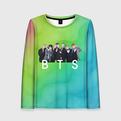 Лонгслив женский BTS kpop, цвет: 3D-принт