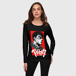 Лонгслив женский Берсерк аниме, цвет: 3D-принт — фото 2