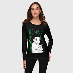 Лонгслив женский Гон Фрикс Хантер х Хантер, цвет: 3D-принт — фото 2