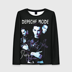 Лонгслив женский Dave Gahan Depeche Mode rose, цвет: 3D-принт