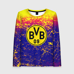 Лонгслив женский Borussia краски, цвет: 3D-принт
