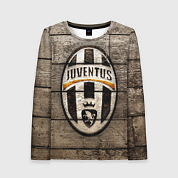 Лонгслив женский Juventus, цвет: 3D-принт