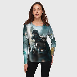 Лонгслив женский Division 1, цвет: 3D-принт — фото 2