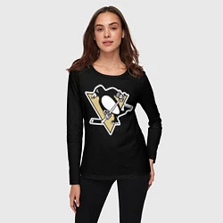 Лонгслив женский Pittsburgh Penguins: Crosby, цвет: 3D-принт — фото 2