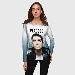 Лонгслив женский Placebo: Brian Molko, цвет: 3D-принт — фото 2