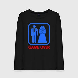 Женский лонгслив Game over