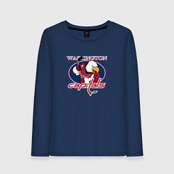 Женский лонгслив Washington Capitals Hockey