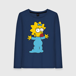 Женский лонгслив Maggie Simpson