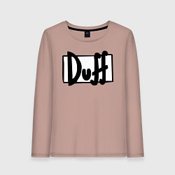 Женский лонгслив Duff