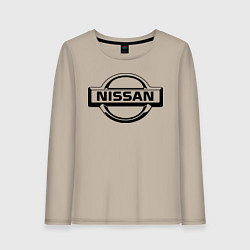 Женский лонгслив Nissan club