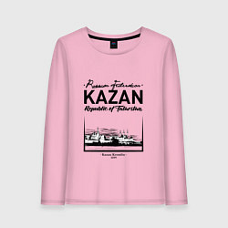Женский лонгслив Kazan: Republic of Tatarstan