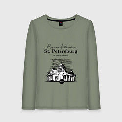 Женский лонгслив St. Isaac's Cathedral