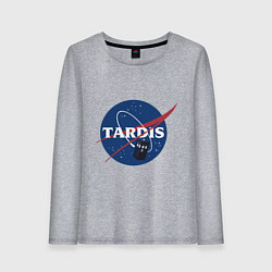 Женский лонгслив Tardis NASA