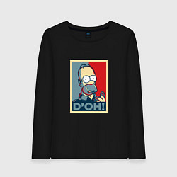 Женский лонгслив D'oh Poster