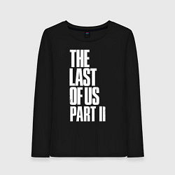 Лонгслив хлопковый женский The Last of Us: Part II, цвет: черный