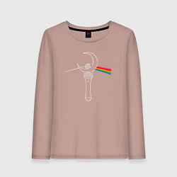 Женский лонгслив Dark side of the moon