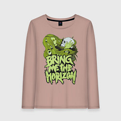 Женский лонгслив Bring Me The Horizon: Green Girl