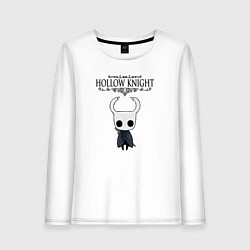 Лонгслив хлопковый женский HOLLOW KNIGHT, цвет: белый