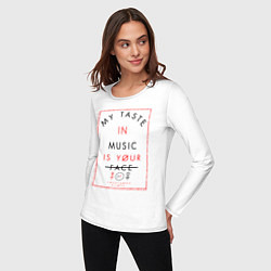 Лонгслив хлопковый женский TWENTY ONE PILOTS TOP, цвет: белый — фото 2