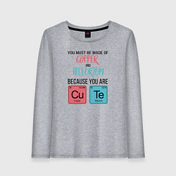 Женский лонгслив Copper and Tellurium