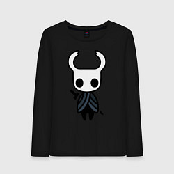 Лонгслив хлопковый женский Hollow Knight, цвет: черный