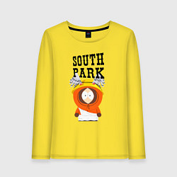 Лонгслив хлопковый женский South Park Кенни, цвет: желтый