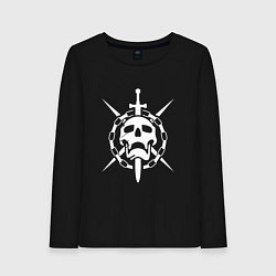 Лонгслив хлопковый женский DESTINY 2, цвет: черный