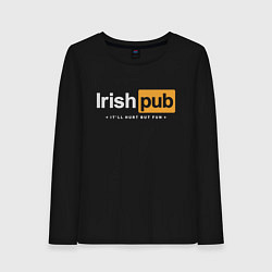 Женский лонгслив Irish Pub