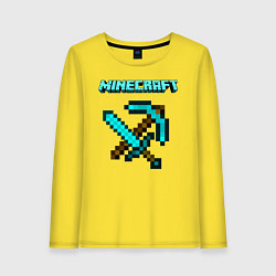 Женский лонгслив Minecraft