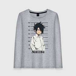 Лонгслив хлопковый женский Обещанный Неверленд, Рэй, цвет: меланж