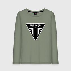 Женский лонгслив Triumph Мото Лого Z